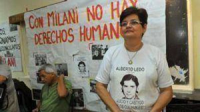 Graciela Ledo dice que Milani se retira por la campa�a pol�tica