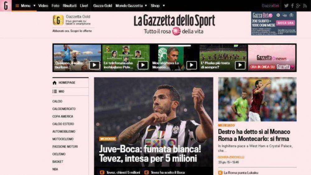 �Tevez vuelve a Boca! Los clubes acordaron el precio, s�lo falta la forma de pago