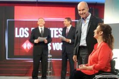 C�mo ser� el debate televisivo entre Rodr�guez Larreta, Lousteau y Recalde en TN