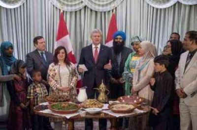 Iftar de Ramad�n en la residencia oficial del primer ministro canadiense