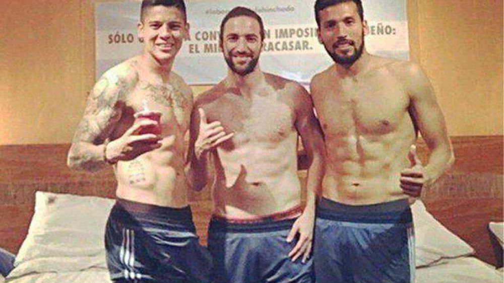 Lo foto inc�moda que Marcos Rojo borr� de las redes sociales