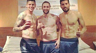 Lo foto inc�moda que Marcos Rojo borr� de las redes sociales