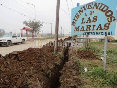 El barrio Las Mar�as tendr� gas natural