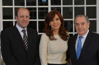 Cristina y la f�rmula Scioli-Zannini llegan para respaldar al oficialismo de Jorge y Bruna