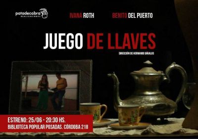 Se estrena el corto �Juego de Llaves� en la Biblioteca Posadas