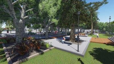 Viedma: Comenz� la puesta en valor del Parque Belgrano