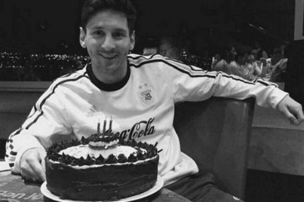 La intimidad del festejo de cumpleaos de Lionel Messi en la concentracin