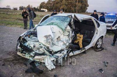 Joven tresarroyense muri� en un choque en Azul 