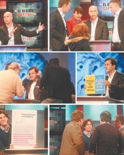 El debate porte�o, con alta dosis de pol�tica y chicanas cruzadas