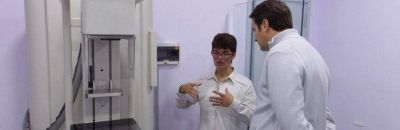 Comenz� la instalaci�n del mam�grafo en el Hospital Municipal Municipales