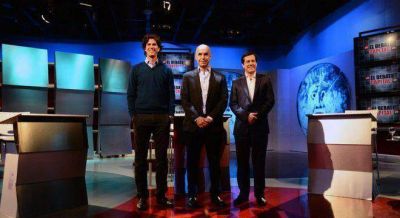 Larreta beneficiado por los duros cruces de Lousteau y Recalde