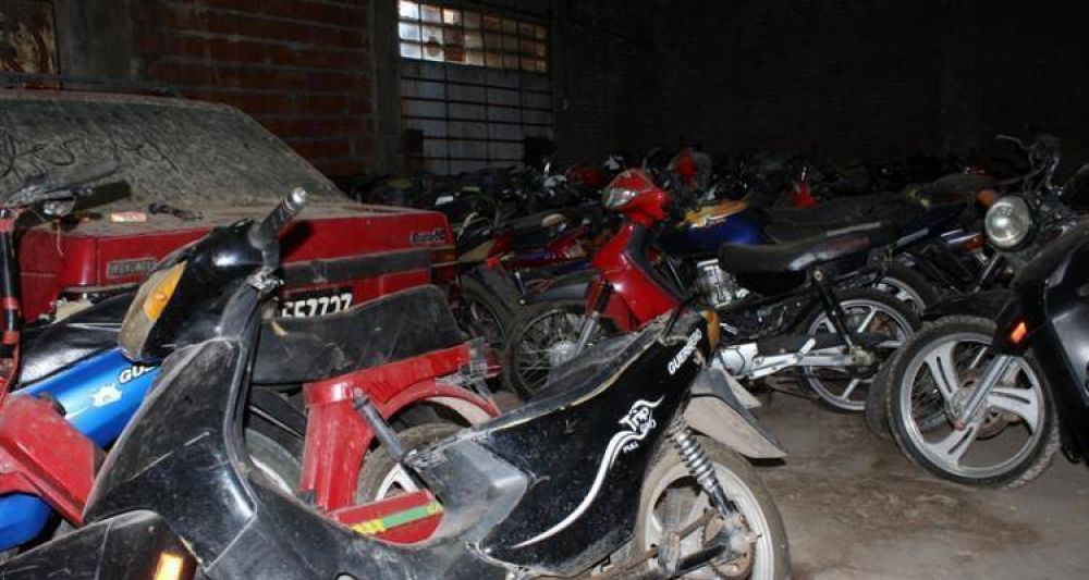 La subasta de motos ser� reci�n en julio