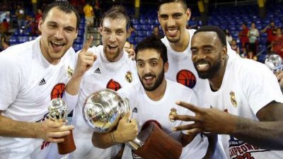 Nocioni y Campazzo tambi�n festejaron en la liga espa�ola