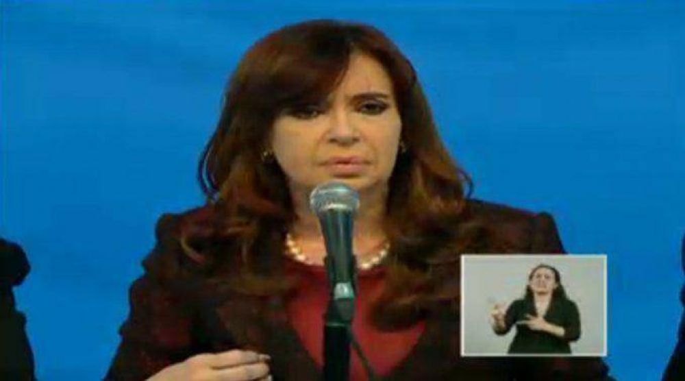 Cristina defendi� el 