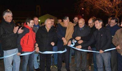 Inauguraron obras en el barrio capitalino Las Heras
