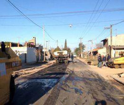 Pavimentaci�n de Pi�ero