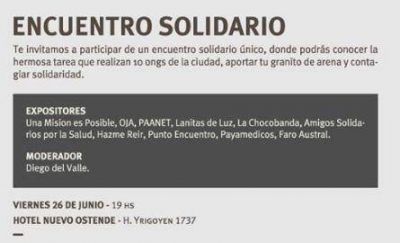 Diez ONG�s locales organizan un encuentro solidario 
