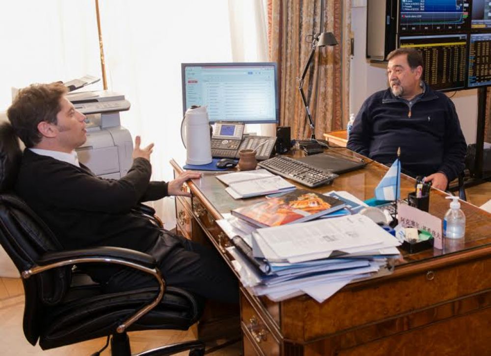 Kicillof analiz� como �positivo� el trabajo de pavimentaci�n en Salta Capital