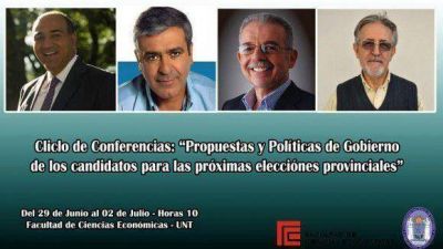 Candidatos expondr�n propuestas en Ciencias Econ�micas