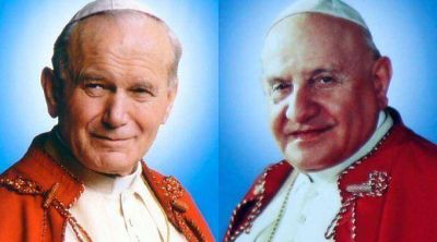 Francisco recuerda labor de San Juan Pablo II y San Juan XXIII a favor de los jud�os