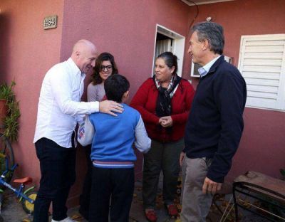 Macri junto con el 