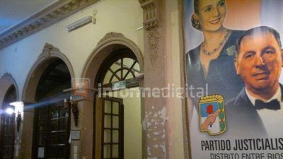 Las listas que aprob� y rechaz� el PJ en Entre R�os	