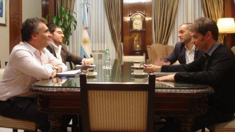 Tras una semana con subas en el d�lar libre, Kicillof y Vanoli se mostraron juntos en el BCRA
