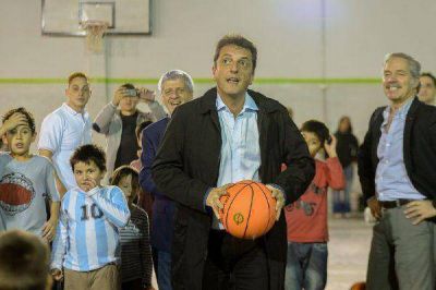 Massa: �Queremos a los narcos en la c�rcel y los chicos en los polideportivos�