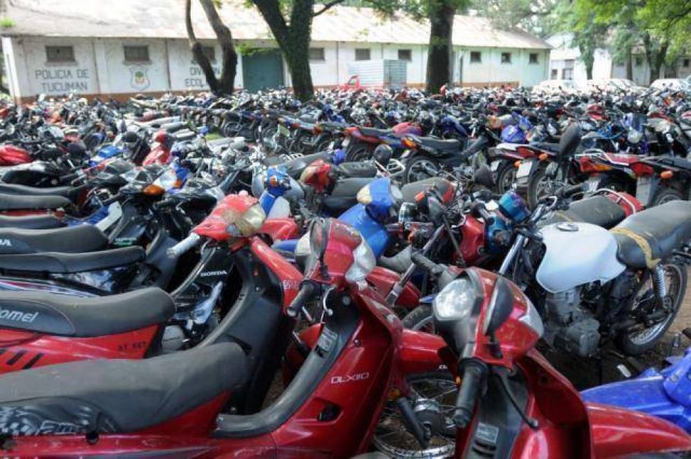 �Te robaron la moto? Pod�s entrar a la web para ver si la recuper� la Polic�a