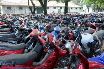 �Te robaron la moto? Pod�s entrar a la web para ver si la recuper� la Polic�a