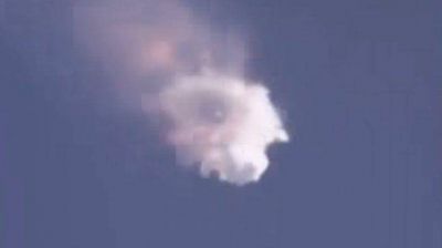 Explot un cohete en plena misin de la NASA