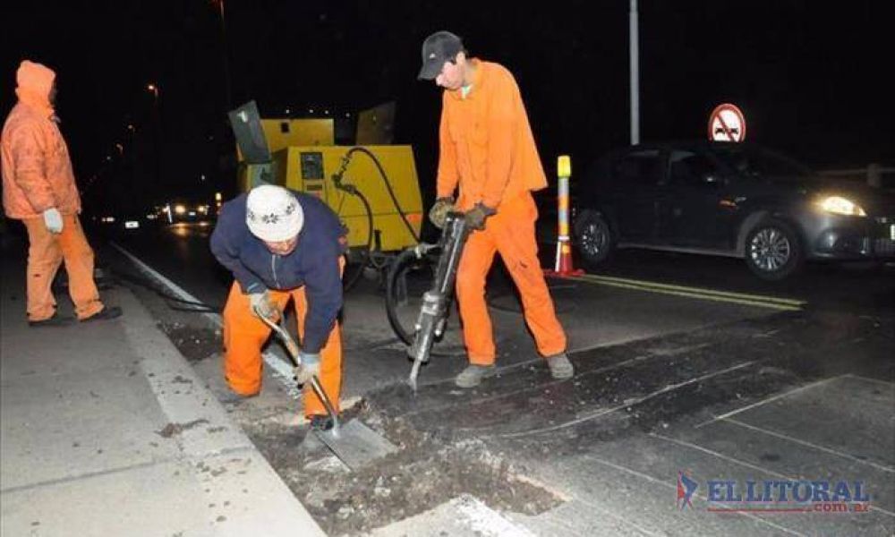 Evaluar�n los avances de las obras sobre el puente Belgrano luegos de varias demoras
