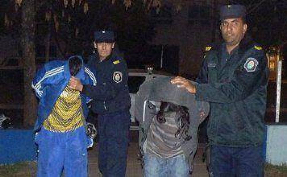Dos detenidos tras un intento de robo