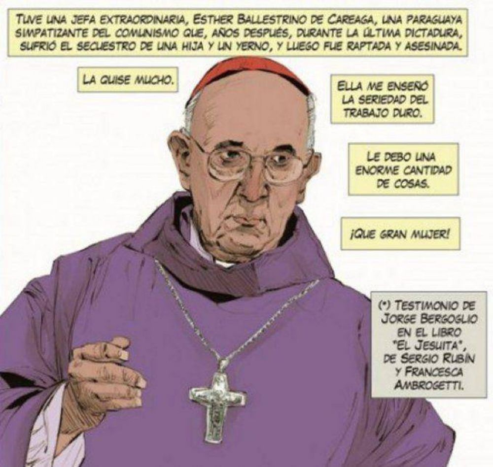 La historieta del Papa es furor en Paraguay