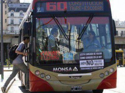 Colectivos: No funciona la l�nea 60