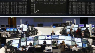 Se desploman las bolsas europeas ante el temor de que Grecia salga de la zona euro