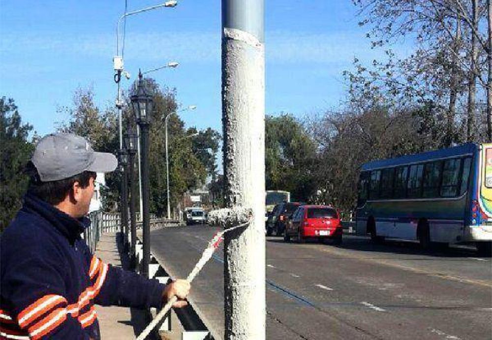 Tigre usa material anti grafiti contra las pintadas en �poca de campa�a