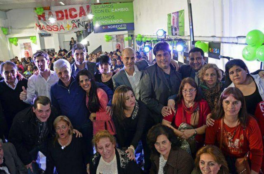 Andreotti present� la lista: �Lo que viene nos exige m�s esfuerzo, hemos subido la vara�