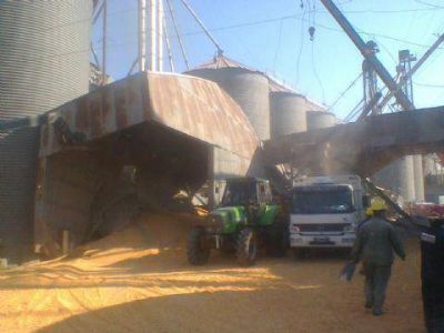 Investigan el causal de la muerte en el silo
