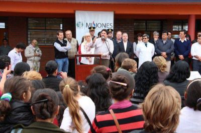 Closs: �Obras que estuvieron durante d�cadas paralizadas, nosotros las hicimos realidad�