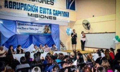 Se present� la agrupaci�n Evita Capitana en la Provincia