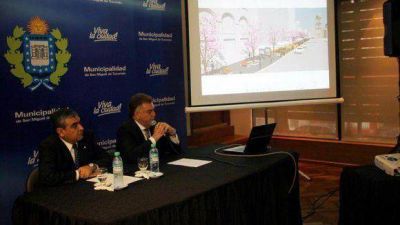 Amaya anunci� obras en el marco de los festejos del 9 de Julio