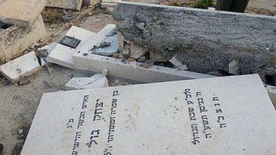 Consternaci�n por la destrucci�n de tumbas jud�as en el Monte de los Olivos