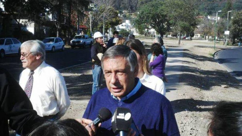 Avanzan las obras de la ciclov�a que une la Terminal con la Universidad Cat�lica 