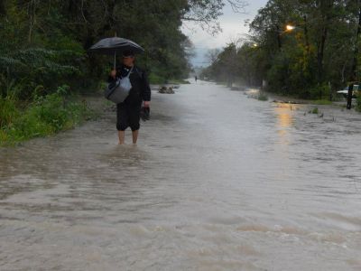 Monitorean r�os y arroyos internos ante pron�stico de nuevas lluvias