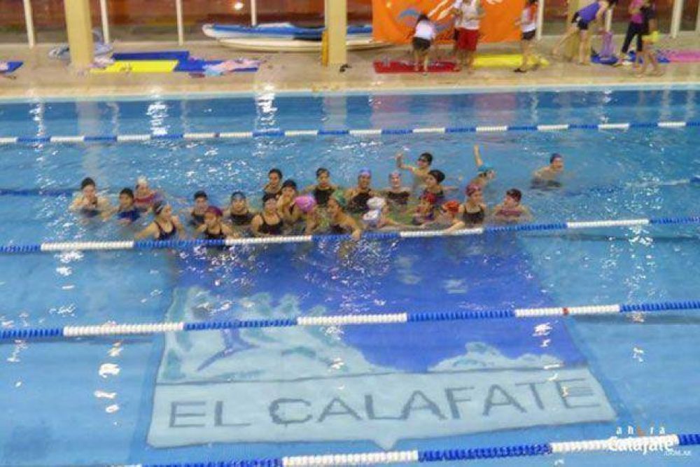 Instancia local en El Calafate para la natacin