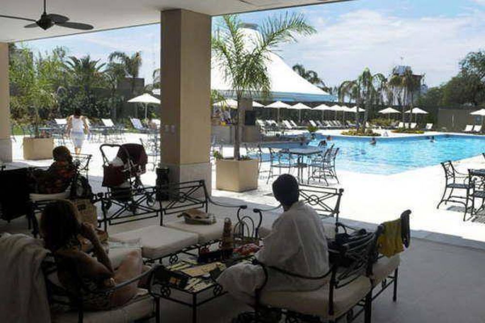 Hay una importante cantidad de reservas en los complejos hoteleros para las vacaciones