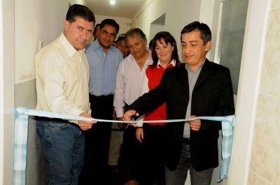 Casas inaugur� el servicio de enfermer�a y guardia central en Sa�ogasta