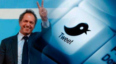 Scioli gana en Twitter: volvi� a ser el candidato m�s mencionado en la red social