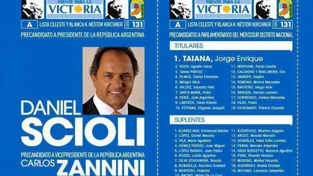 La Justicia defini� el orden de los cargos en las boletas electorales